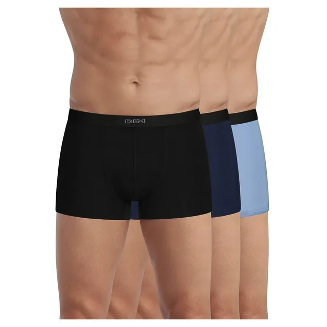 DIM Pur Confort Boxer Uomo Cotone Elasticizzato x3