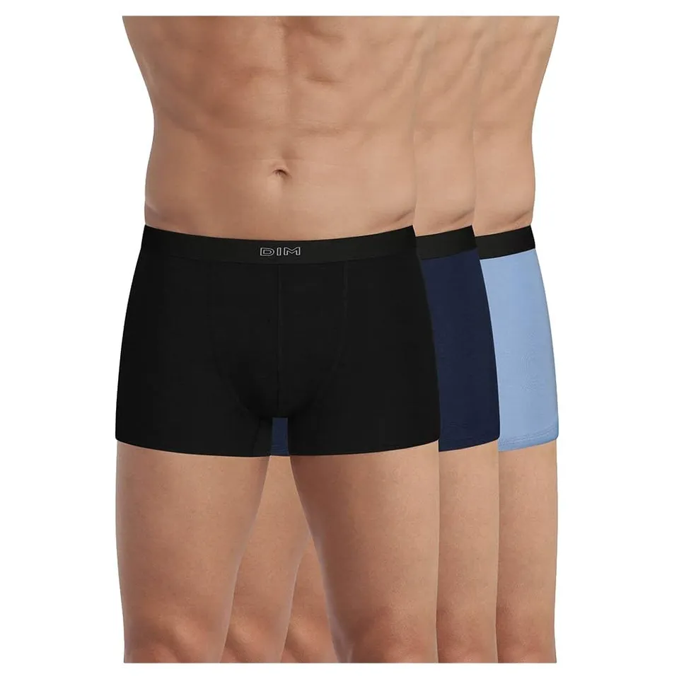 DIM Pur Confort Boxer Uomo Cotone Elasticizzato x3