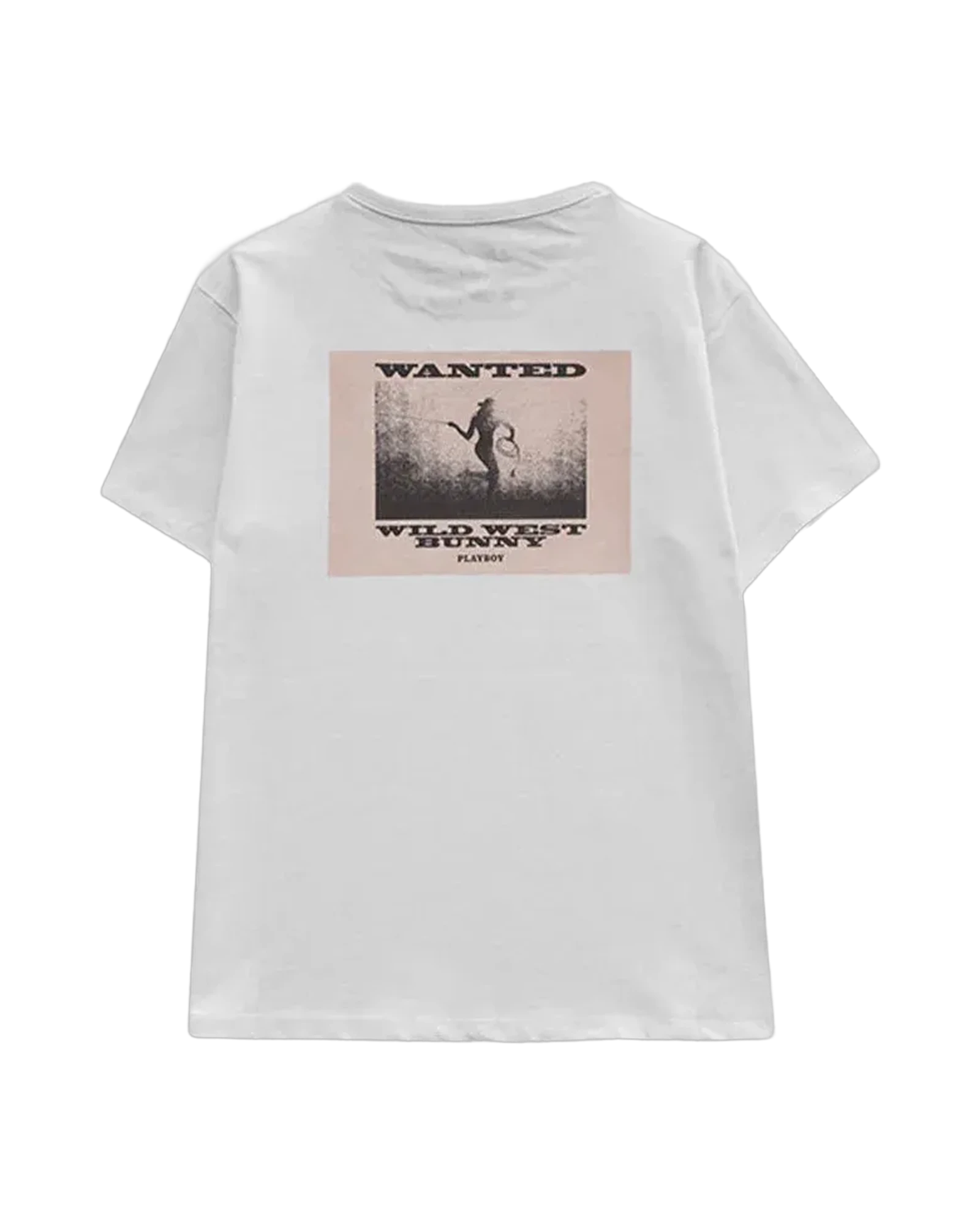 Playboy Wanted Bunny t-shirt donna bianca cotone