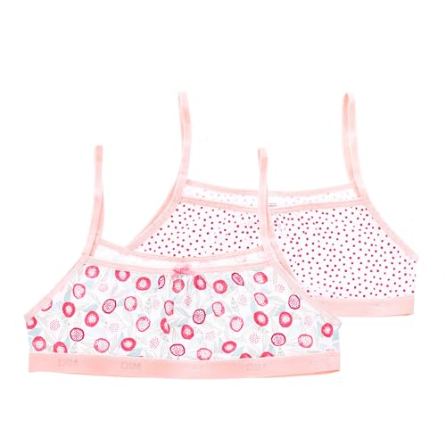 DIM Comfort Top reggiseno ragazze x2 senza ferretto cotone