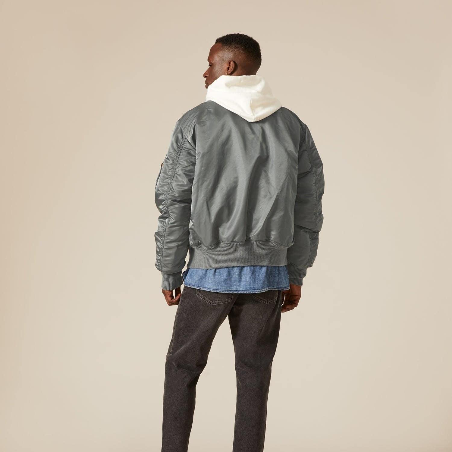Playboy Alpha Industries giubbotto MA-1 reversibile nylon