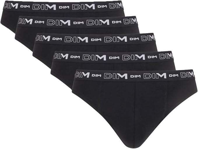 DIM Slip Uomo Cotone Elasticizzato Confezione da 5 Comfort