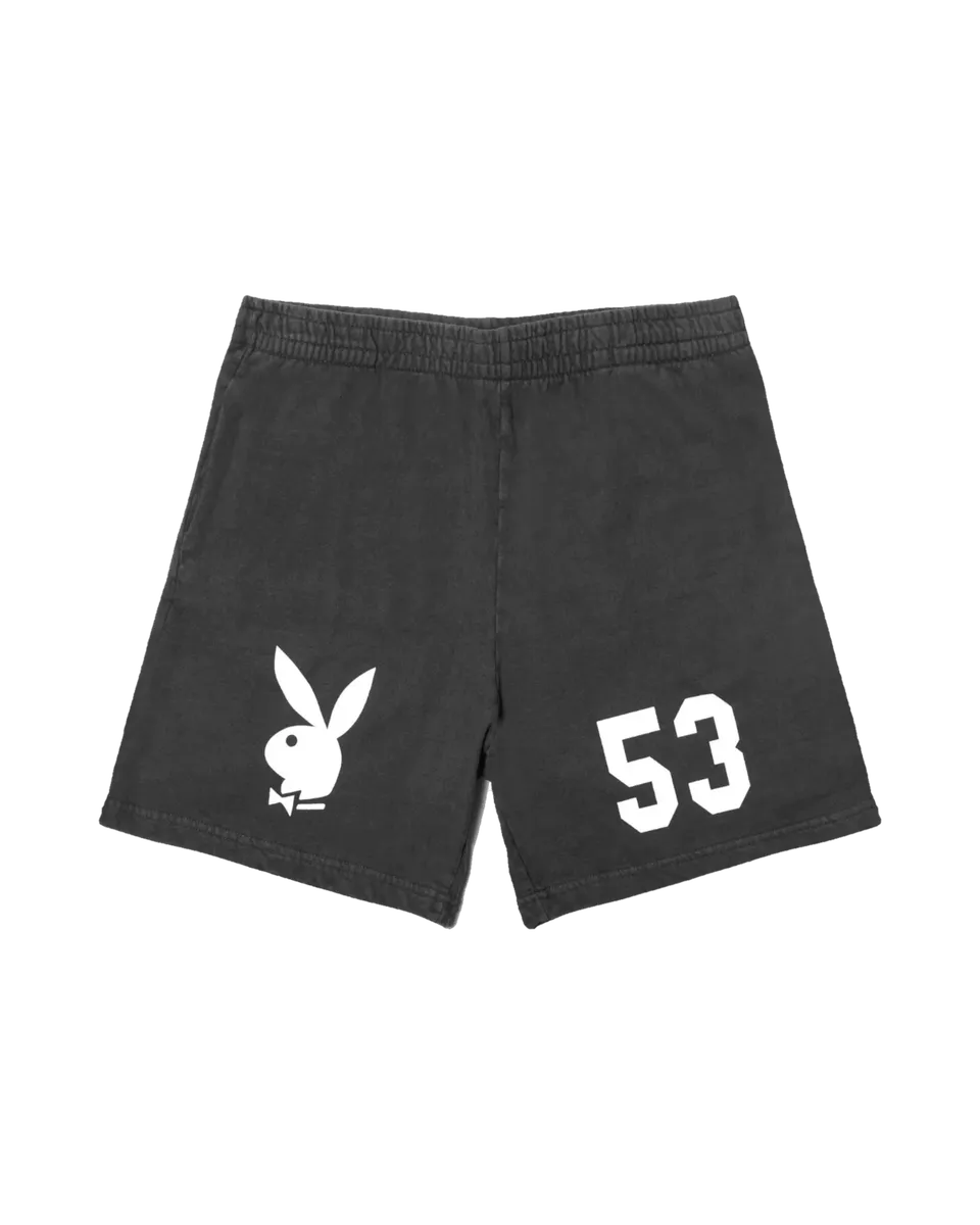 Playboy 1953 Sweatshorts pantaloncini felpa neri unisex