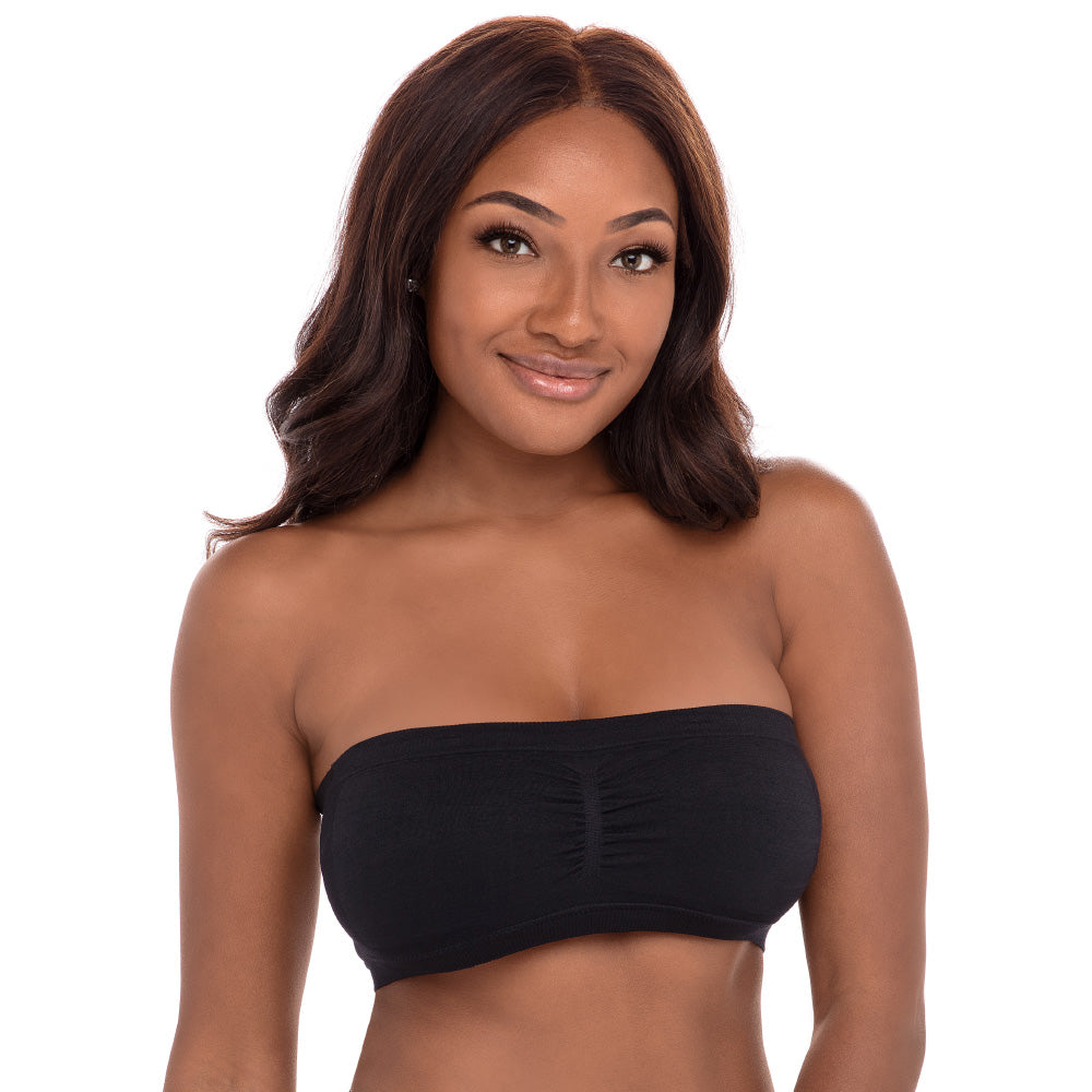René Rofé 6 Pack Bandeau Bralette Fascia S/M 6 Pezzi