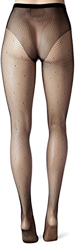 Dim Sexy Résille Plumetis Collant Donna Nero