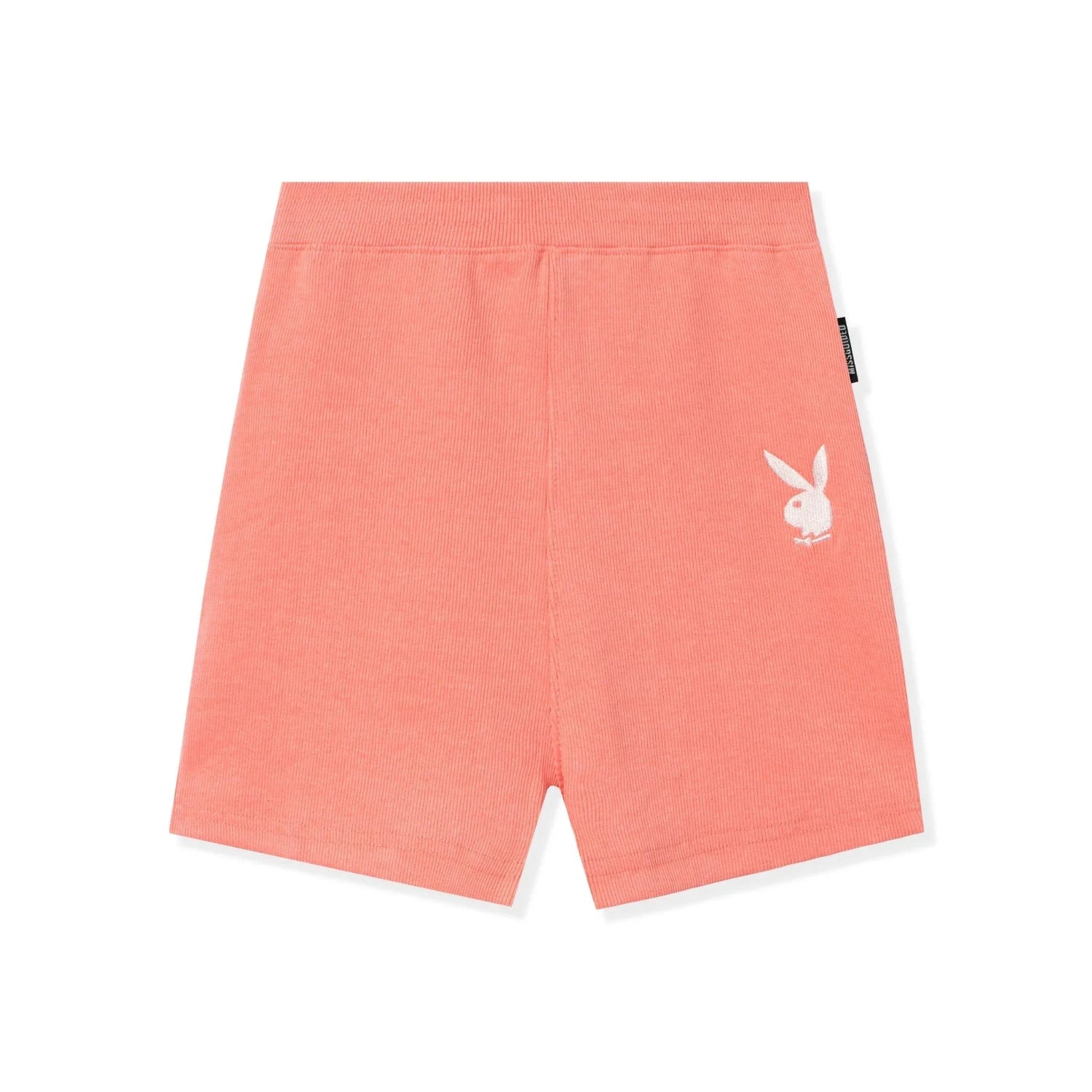 Playboy Classic shorts biker neri vita alta costine