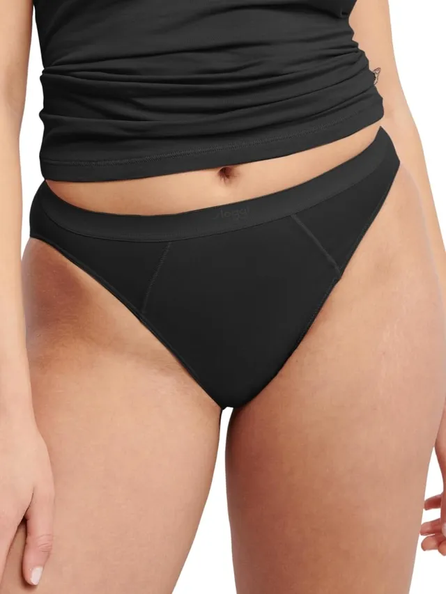 sloggi Ever Ease Tai slip donna malva cotone 1P