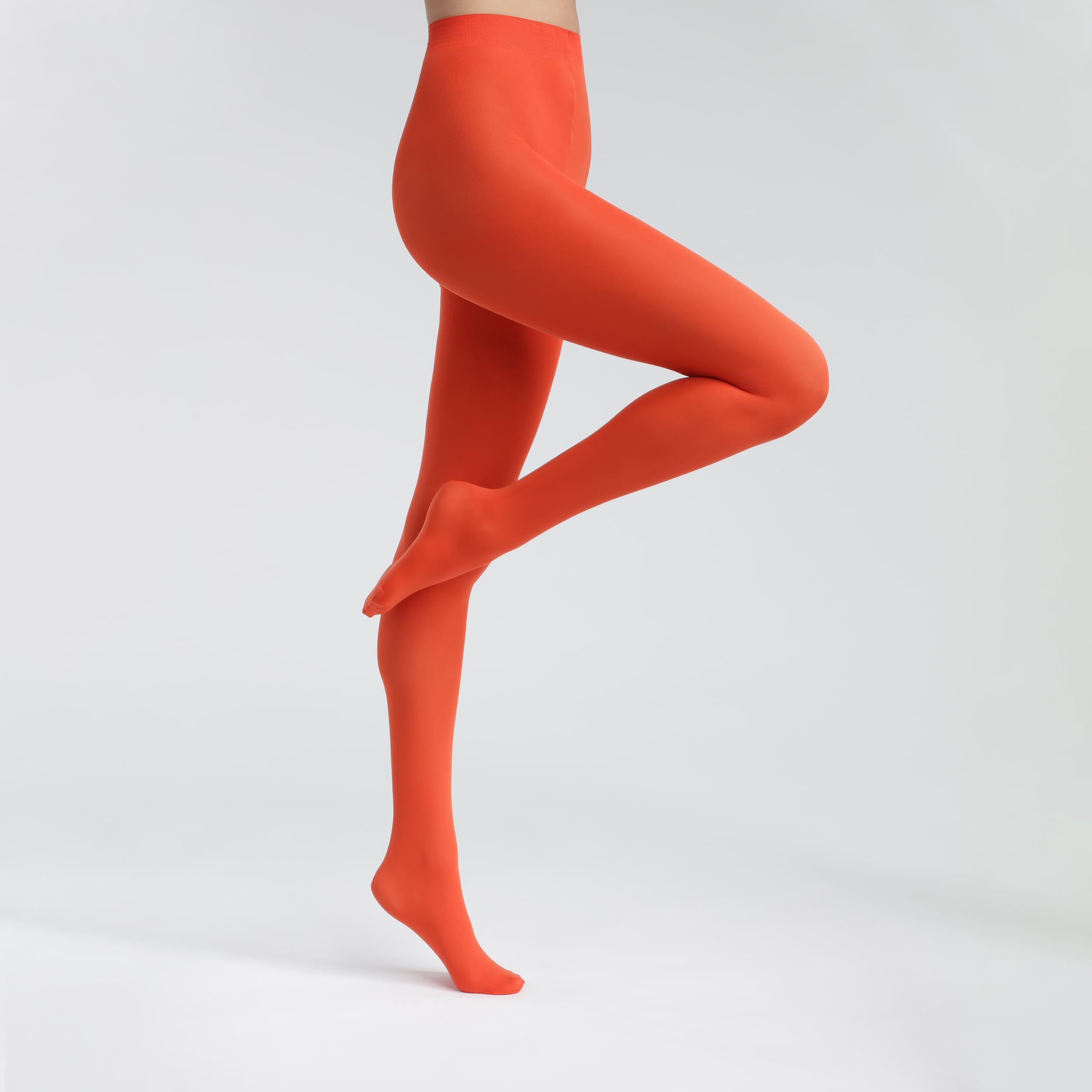 DIM Style Opaque 50D collant rosso x1 opaco