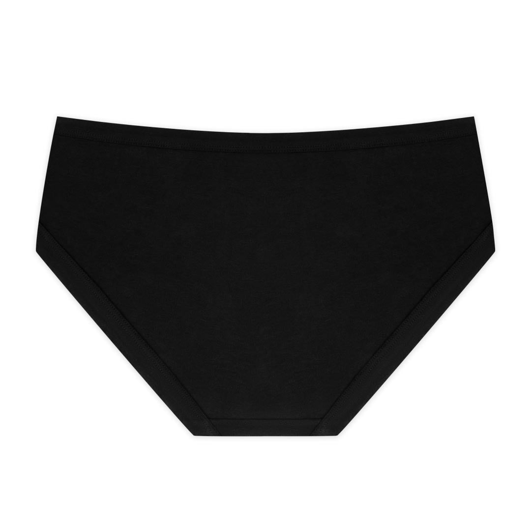 René Rofé Cotton Spandex slip hipster cotone nero