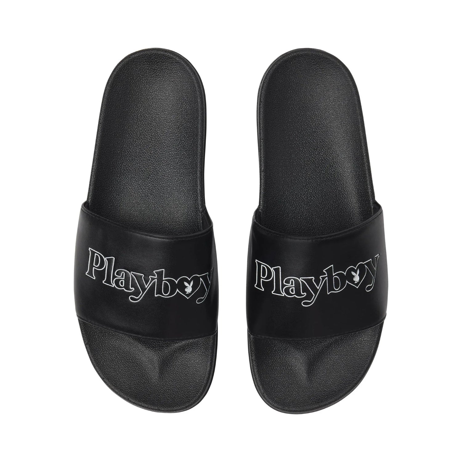 Playboy Masthead Heart ciabatte bianche