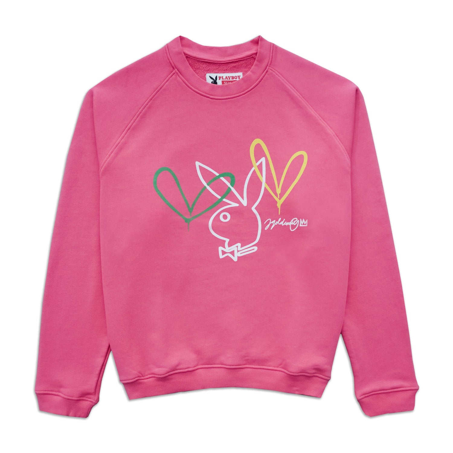 Playboy x JGC Love Bunny felpa unisex nera
