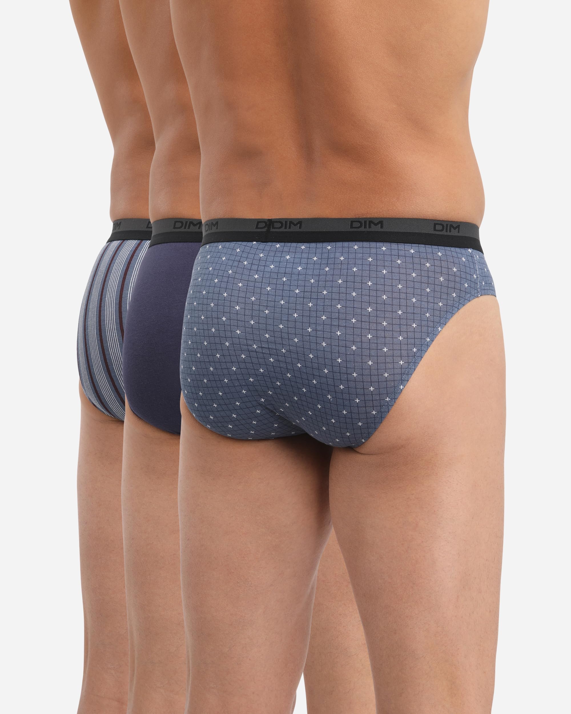 DIM Boxer Uomo Cotone 3 Pezzi Colorati Comfort