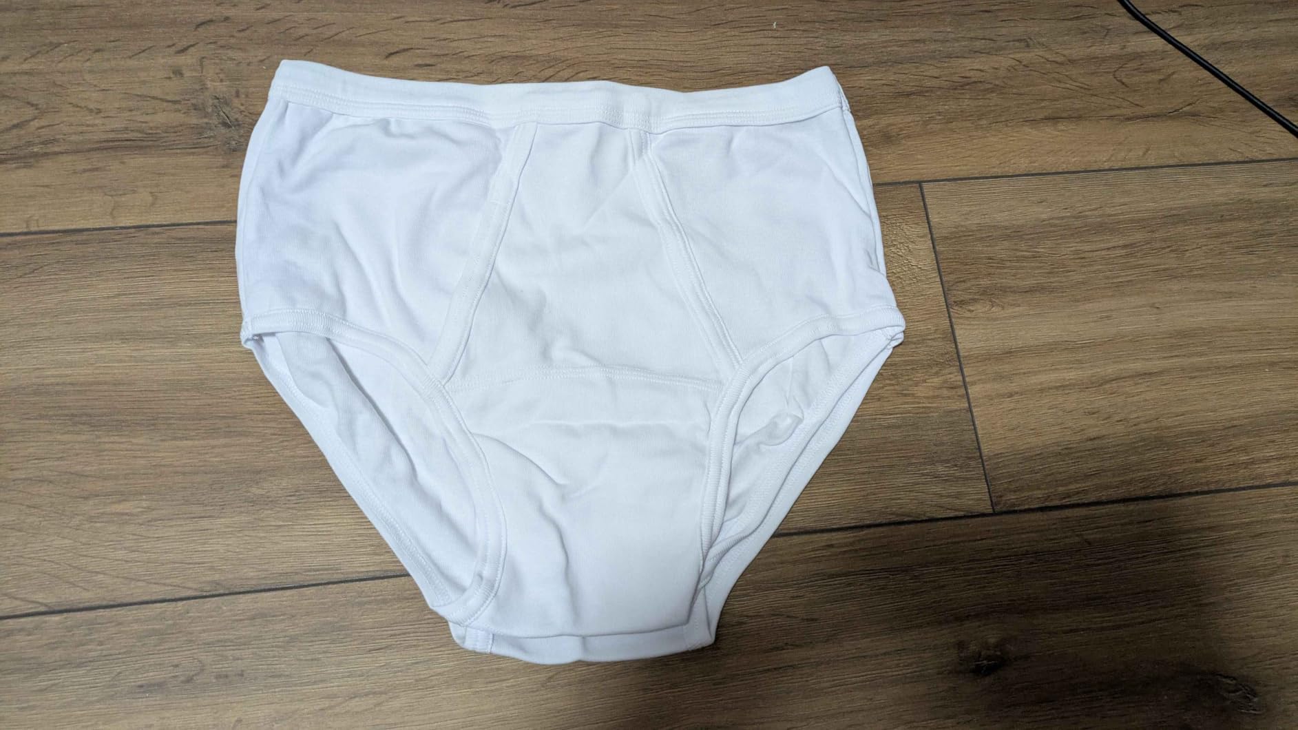 DIM Maxi Classic Slip Uomo L x2 bianco cotone