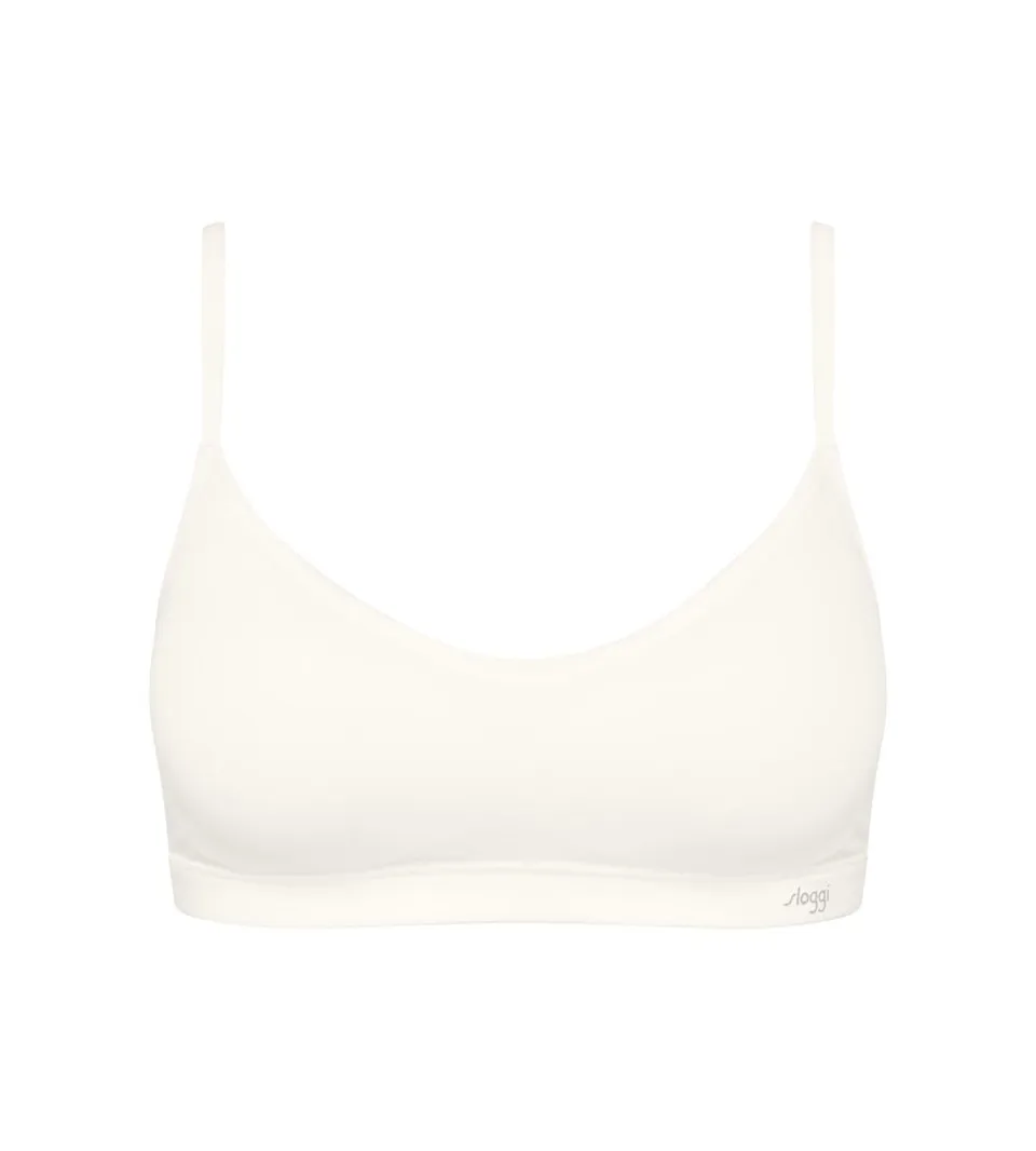 Sloggi Free Evolve P slip donna bianco seta