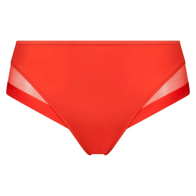 DIM Generous Classic slip donna x1 rosso XS microfibra