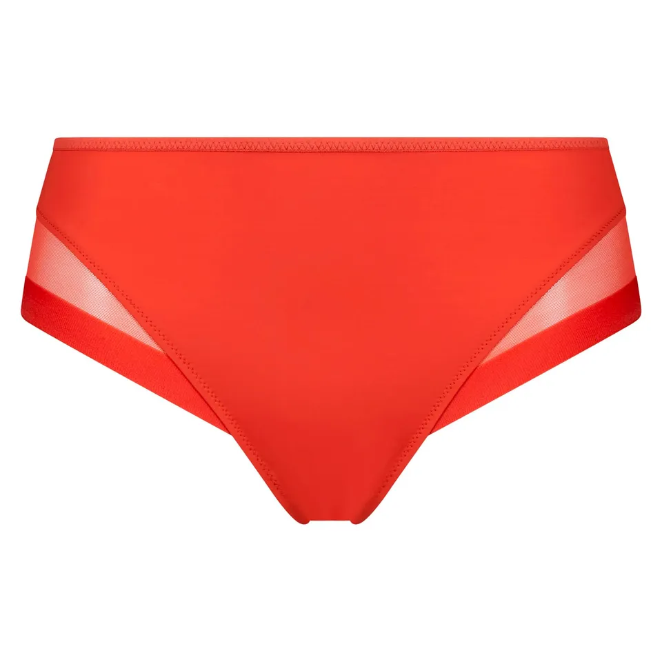 DIM Generous Classic slip donna x1 rosso XS microfibra