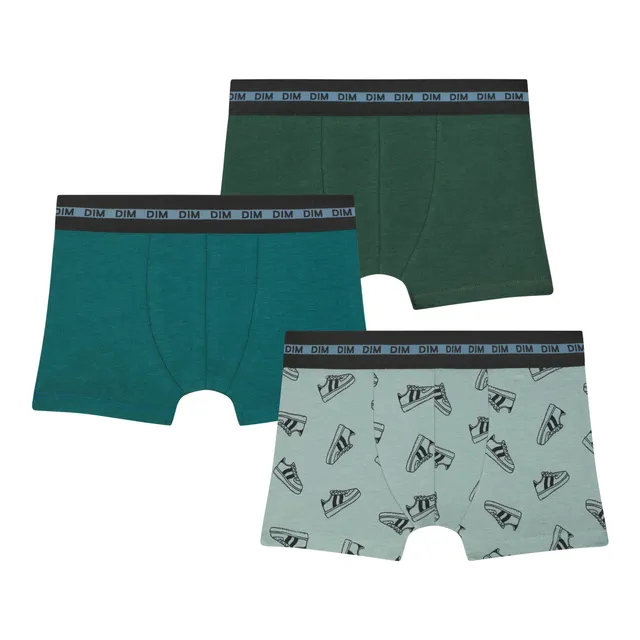 DIM costume bagno ragazzo 10 anni blu verde chiaro