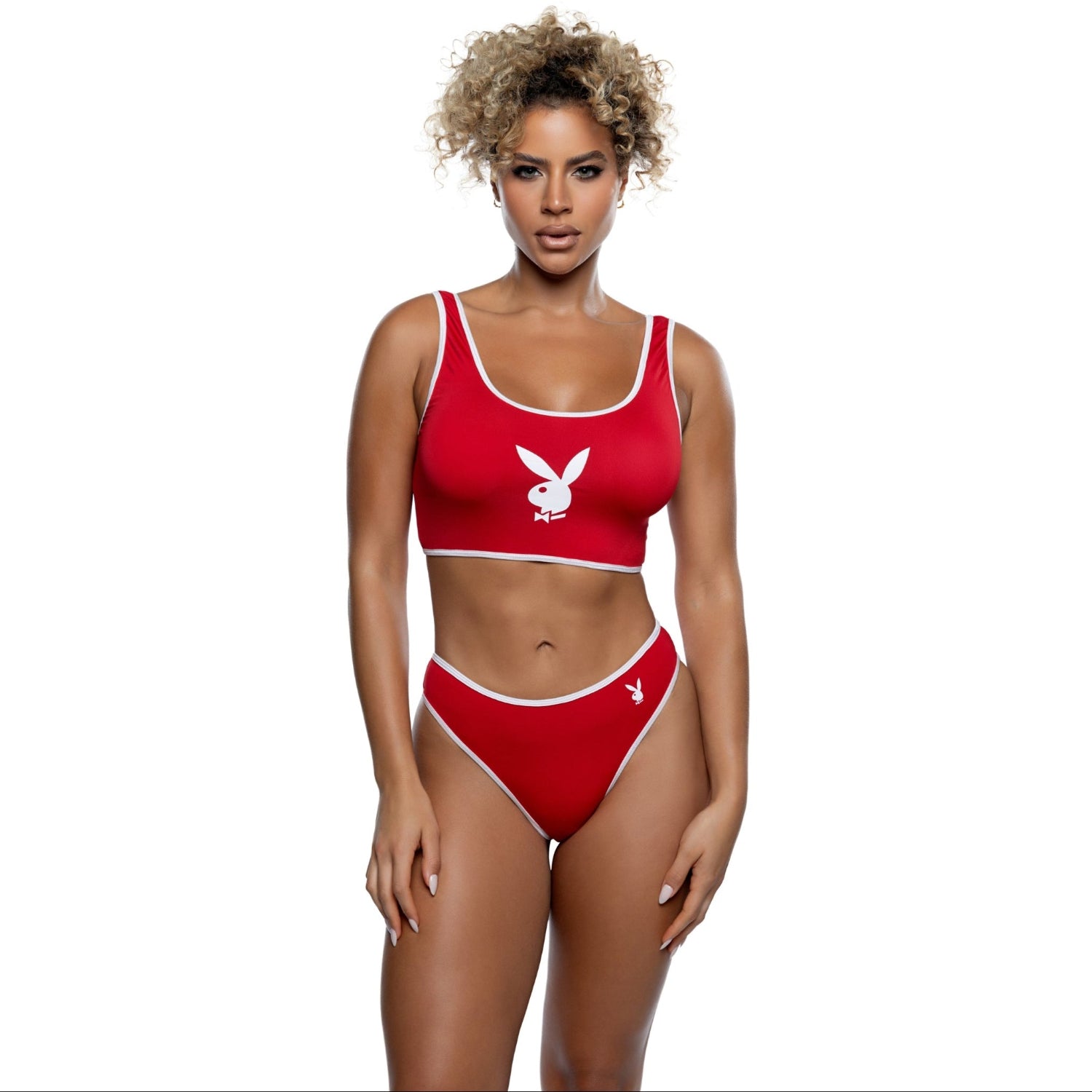 Playboy Sporty Bunny 2-Piece set lounge nero sportivo