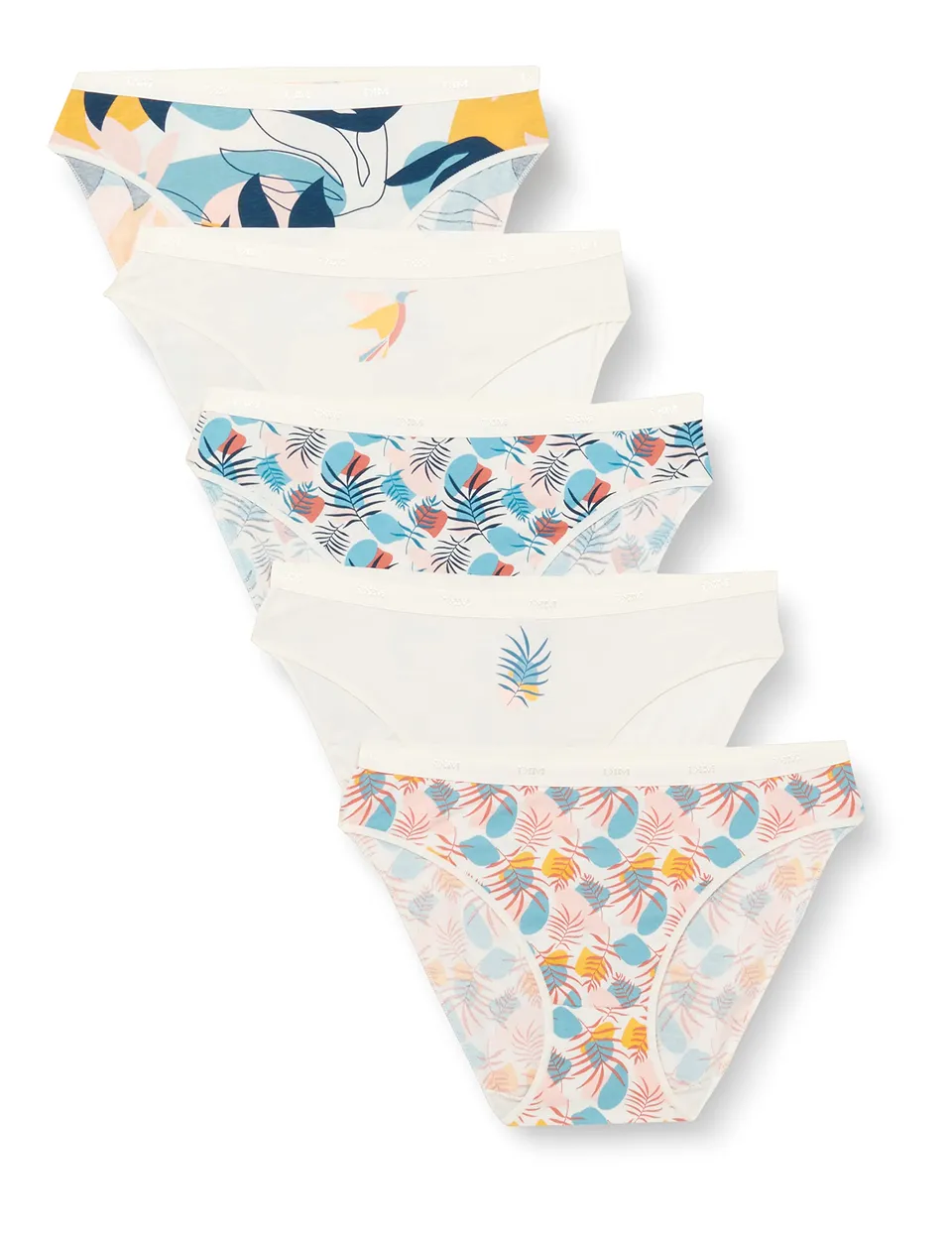 Dim Slip Mutande Donna Pacco da 5 Cotone Uso Quotidiano