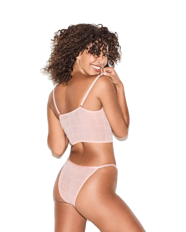 Playboy Everyday Logo slip brasiliana rossa rete donna