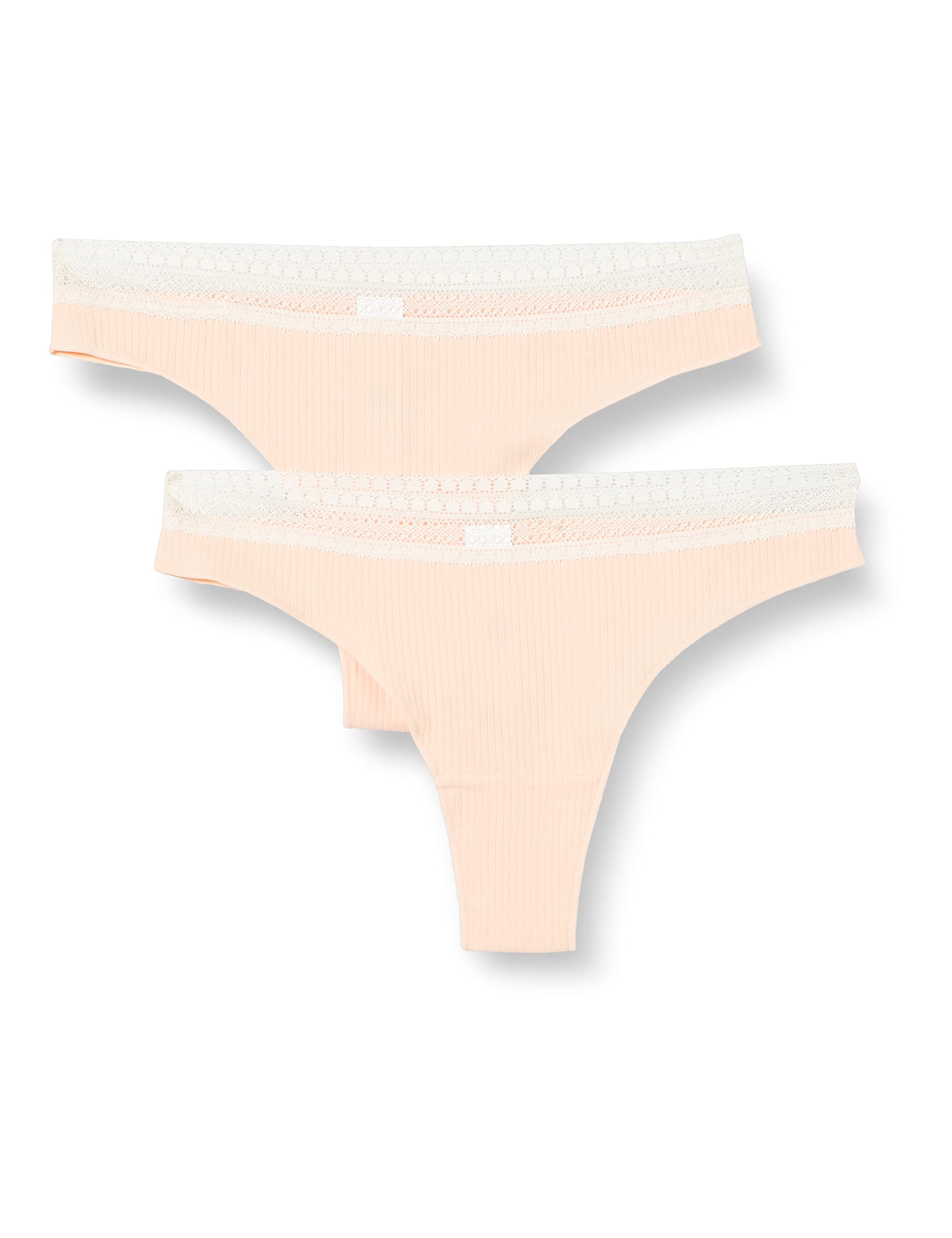 Sloggi Go Ribbed Brazil slip donna x2 a coste