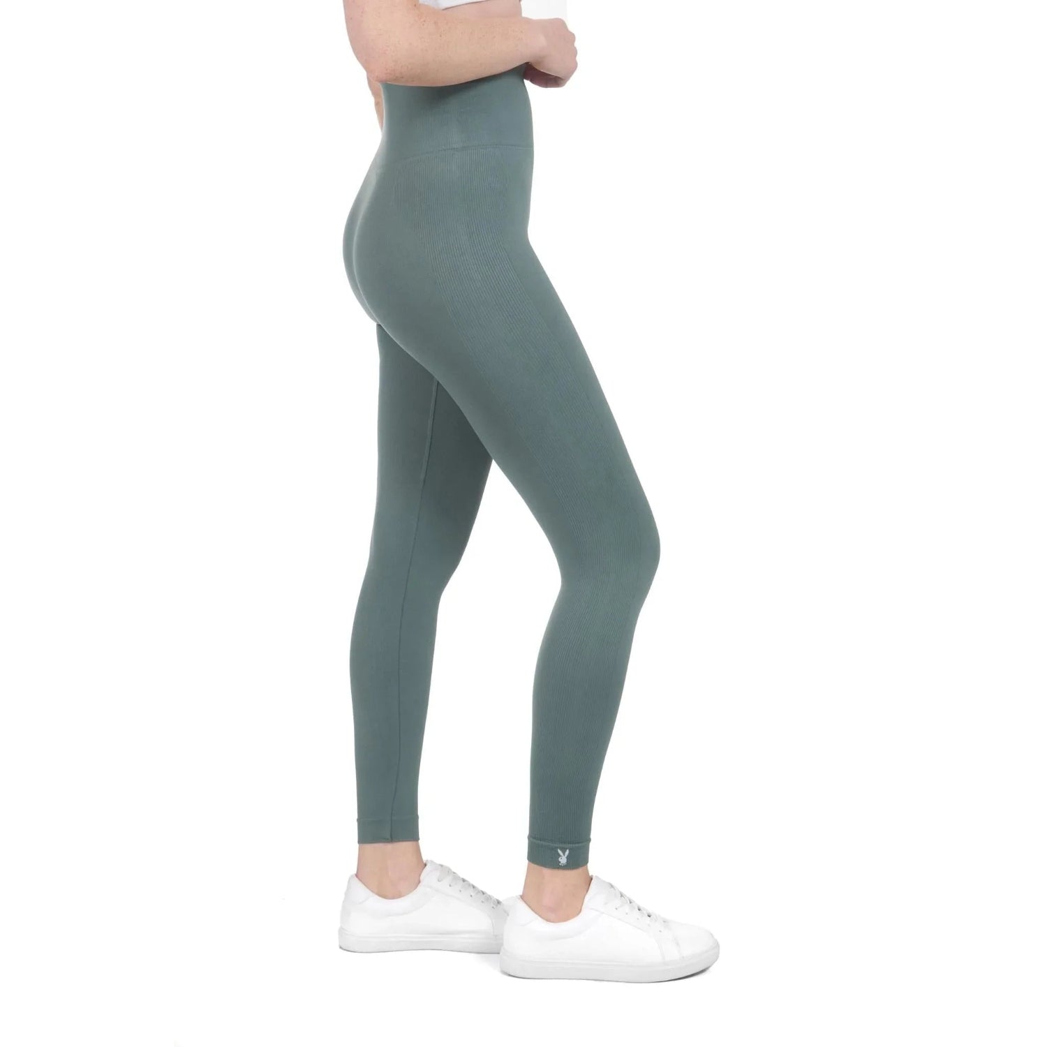 Playboy Sport Legging donna vita alta elasticizzato training