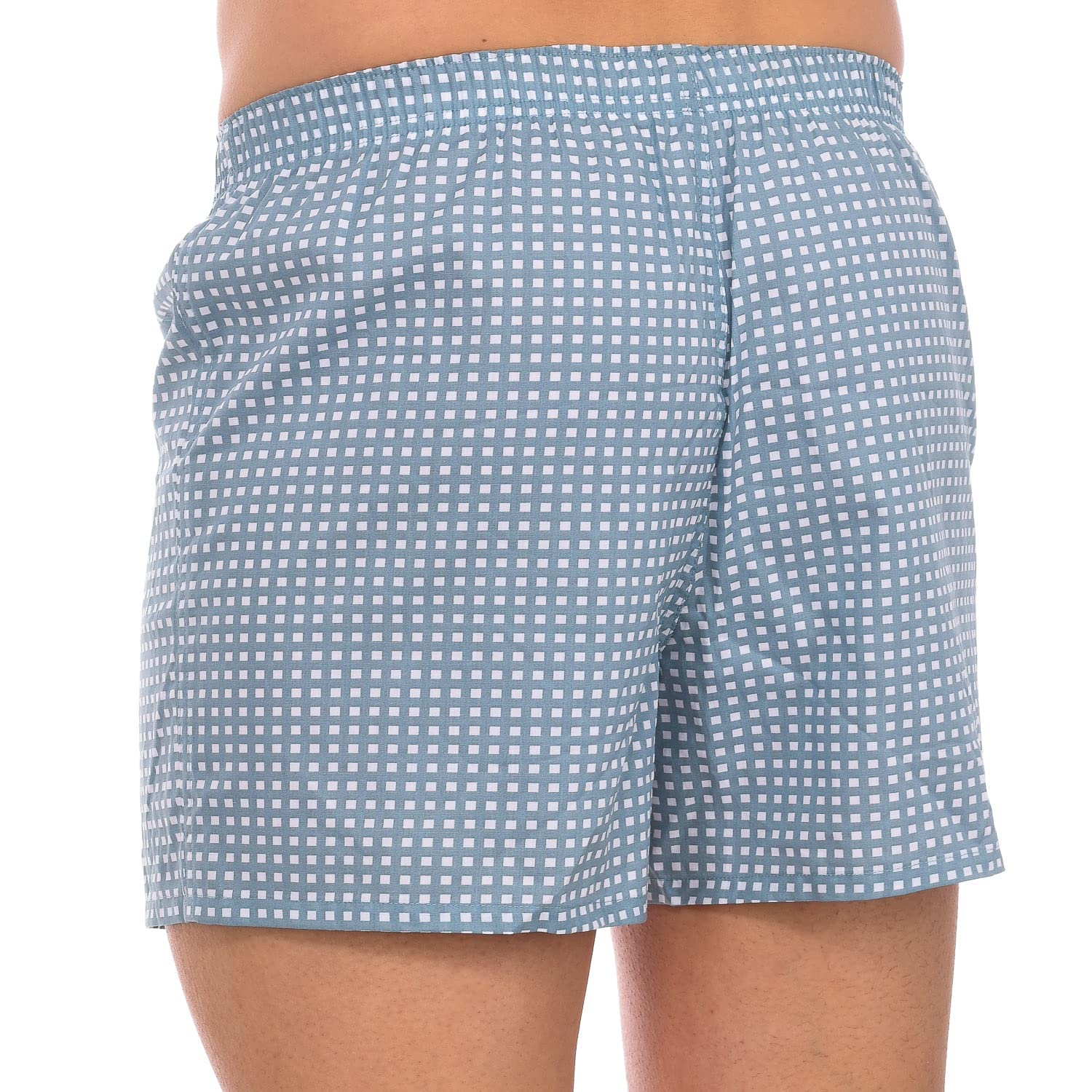 DIM Boxer Pantaloncino Uomo 2 Pezzi Cotone Bio Vichy