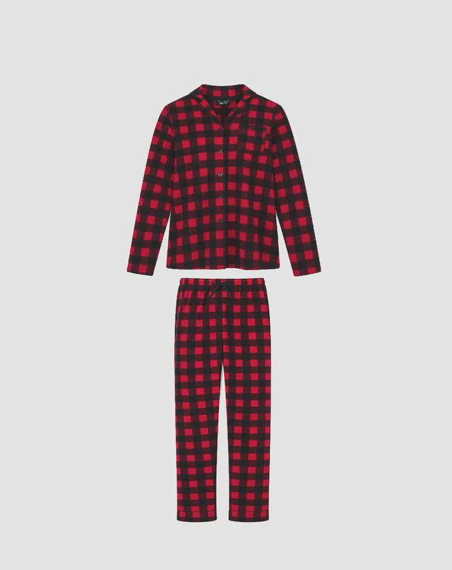 René Rofé Microfleece pigiama bottoni orsi blu M