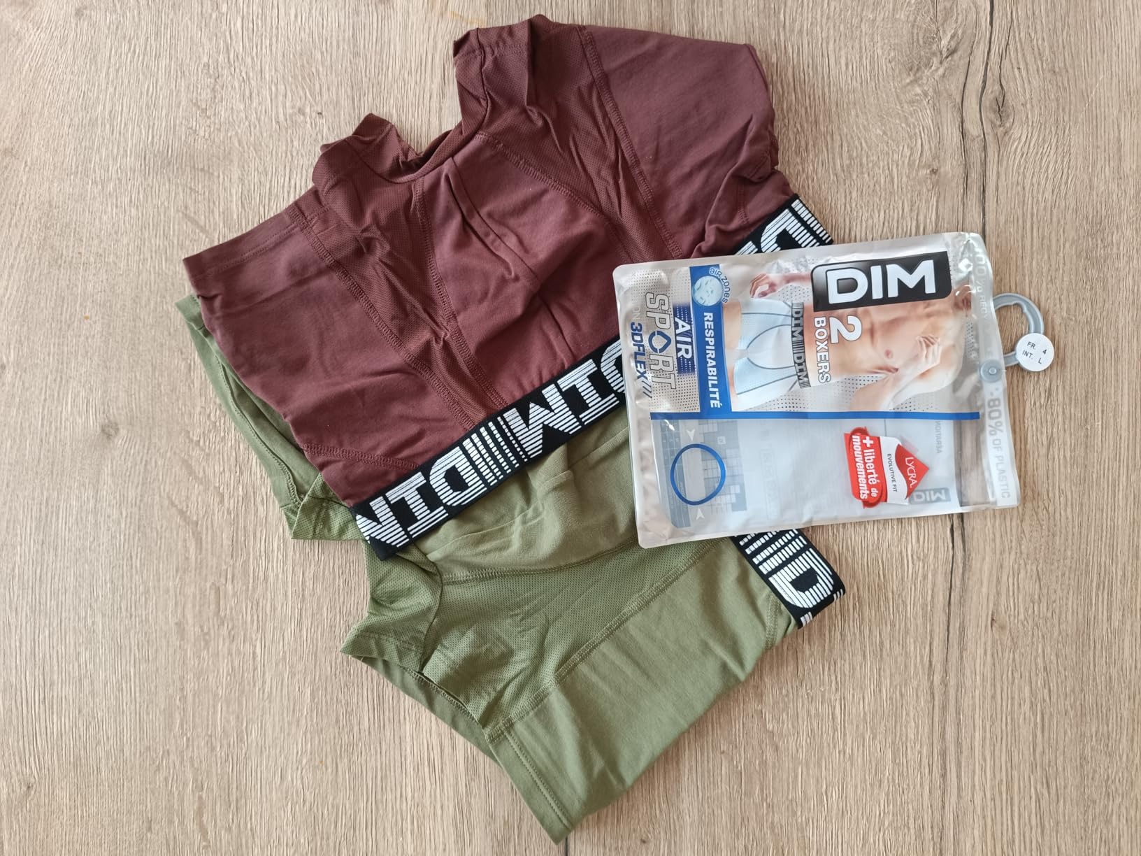 DIM 3D Flex Air boxer uomo cotone x2 taglia XXL