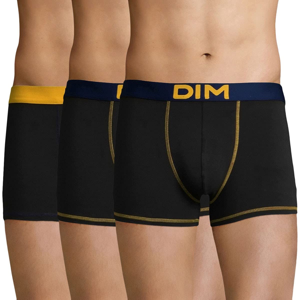 DIM Boxer Uomo x6 Cotton Stretch con Logo