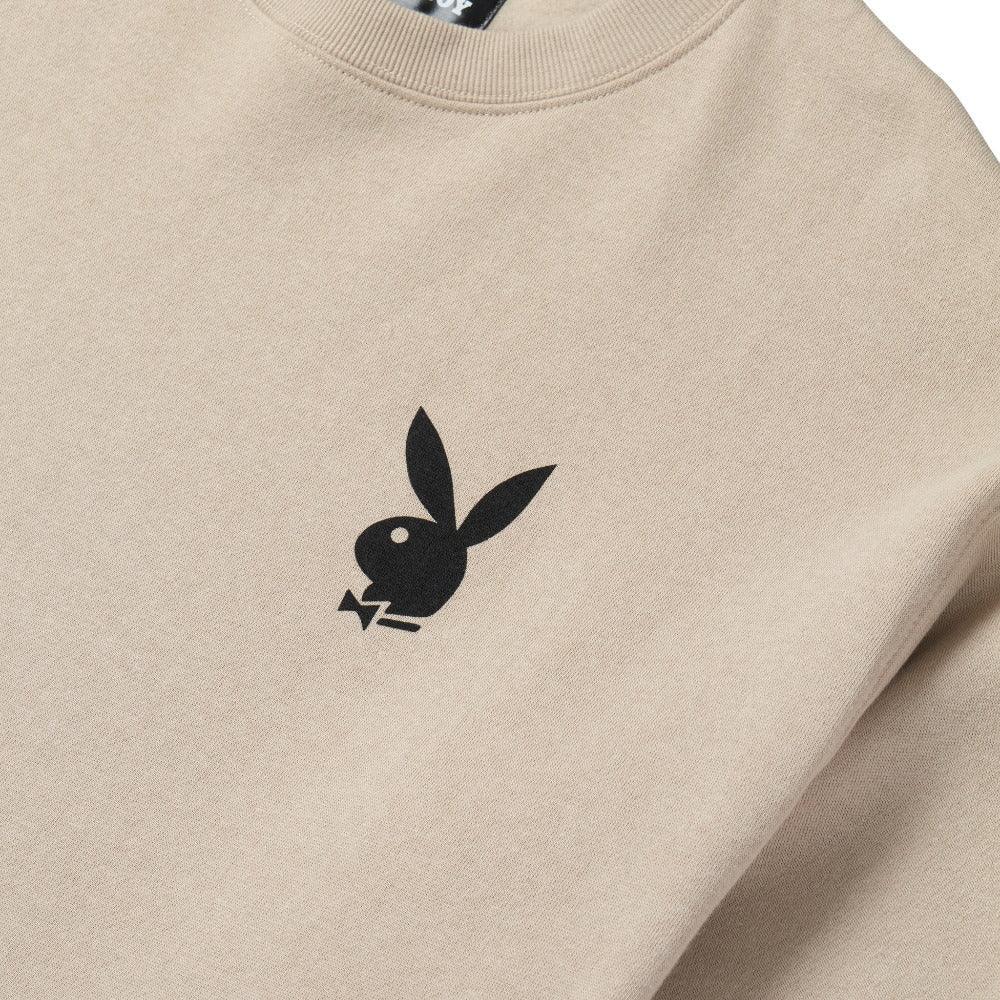 Playboy Masthead felpa girocollo lavanda vestibilità comoda