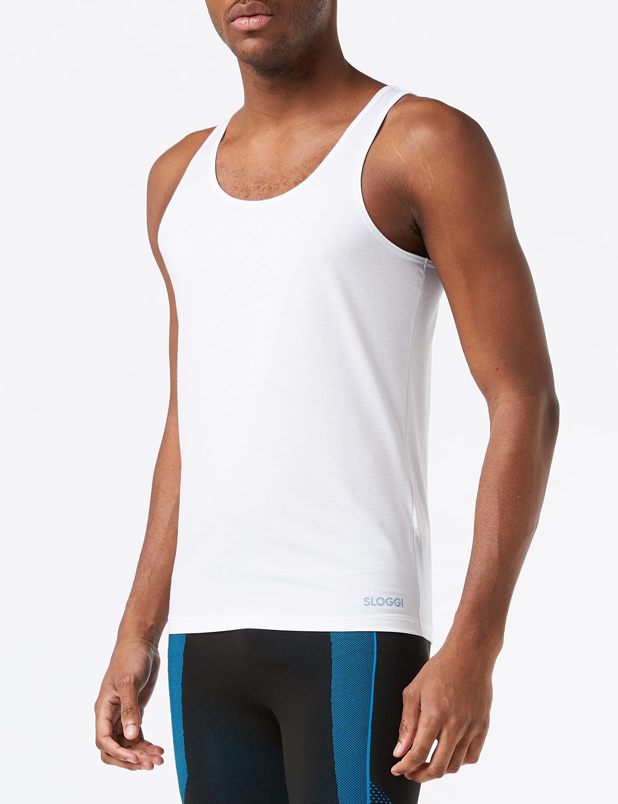 Sloggi Ever Cool Tank Top Canotta Uomo Nero Traspirante