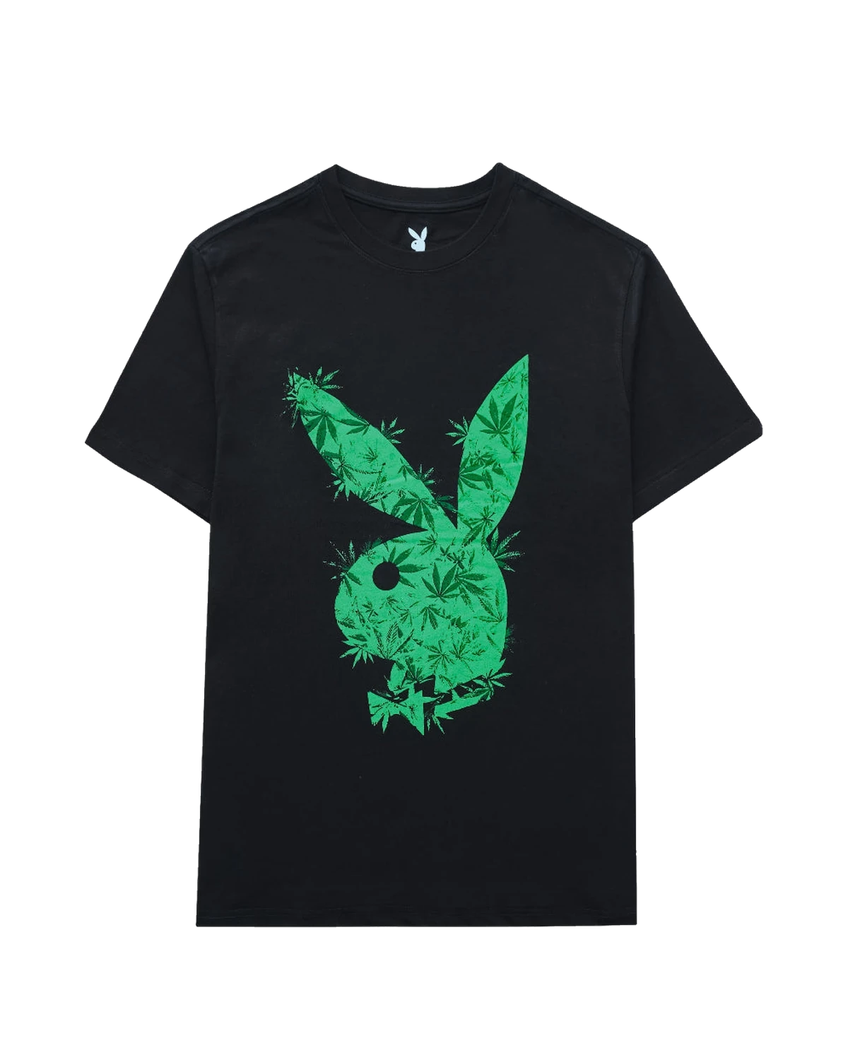 Playboy High Bunny Tee t-shirt nera cotone