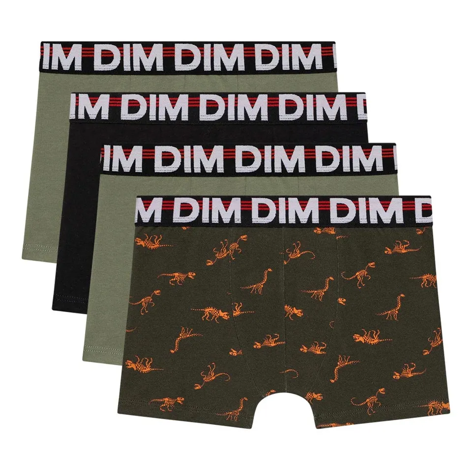 DIM Ecodim Boxer Bambino Cotone x4 Multicolor 10 Anni