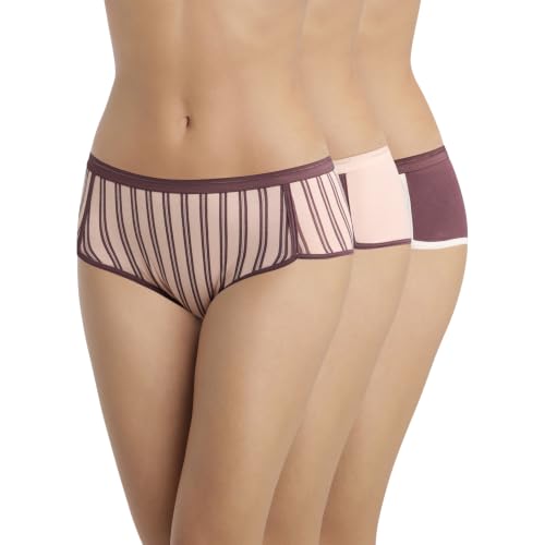 DIM Ines de la Fressange Shorty Cotone Slip 3 Pezzi Rosa