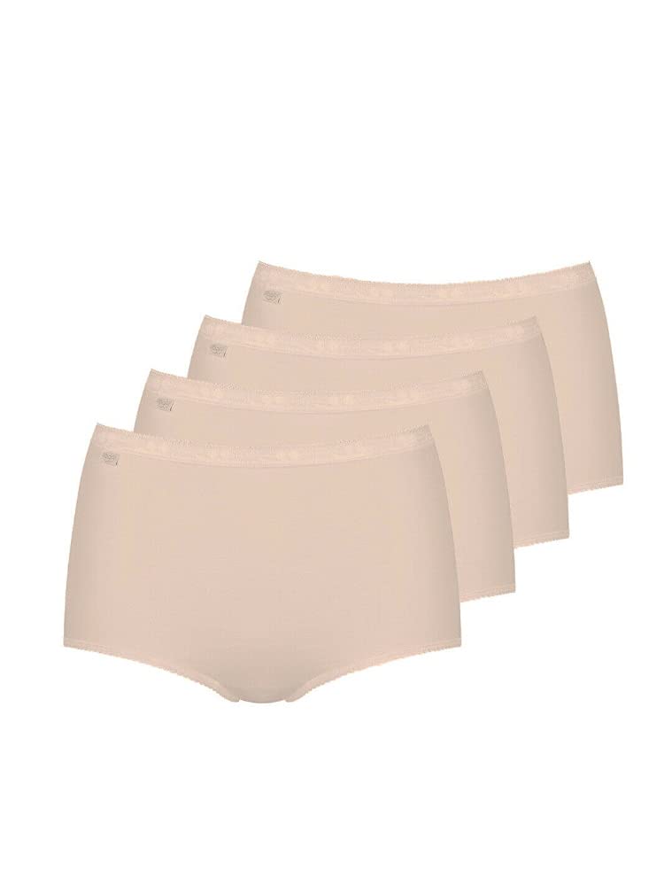 Sloggi Basic+ slip donna nero 4 pezzi cotone morbido
