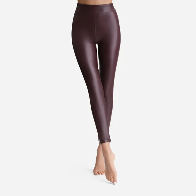 DIM Relax & Go S leggings donna effetto pelle comodi