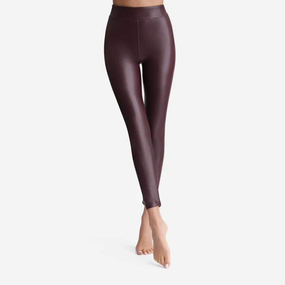 DIM Relax & Go S leggings donna effetto pelle comodi