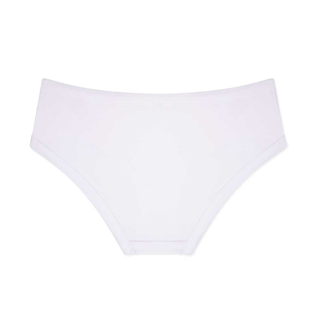 René Rofé Cotton Lace Hipster slip bianco S pizzo