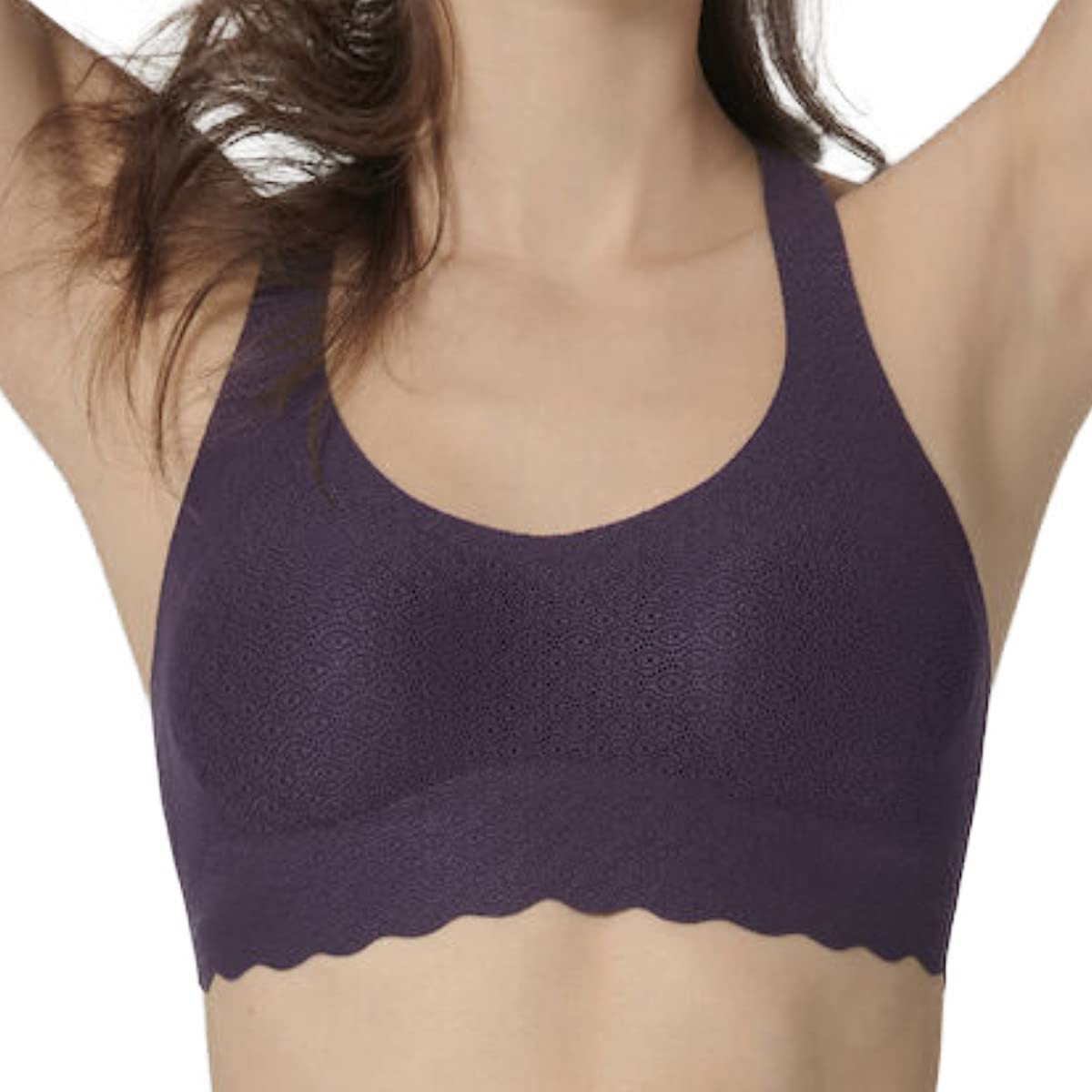 sloggi Zero Lace bustino donna beige angora