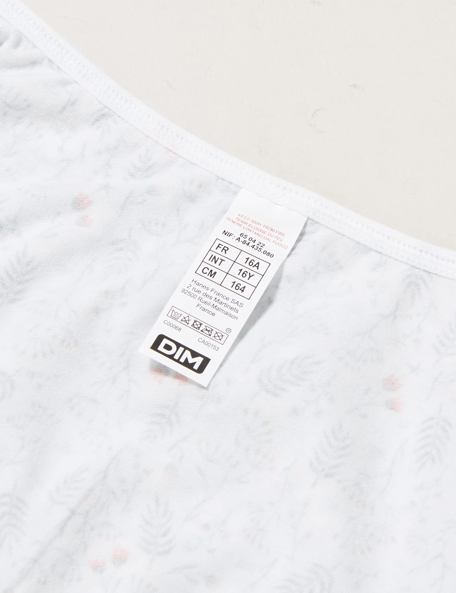 DIM Les Pockets bralette bambina x2 cotone