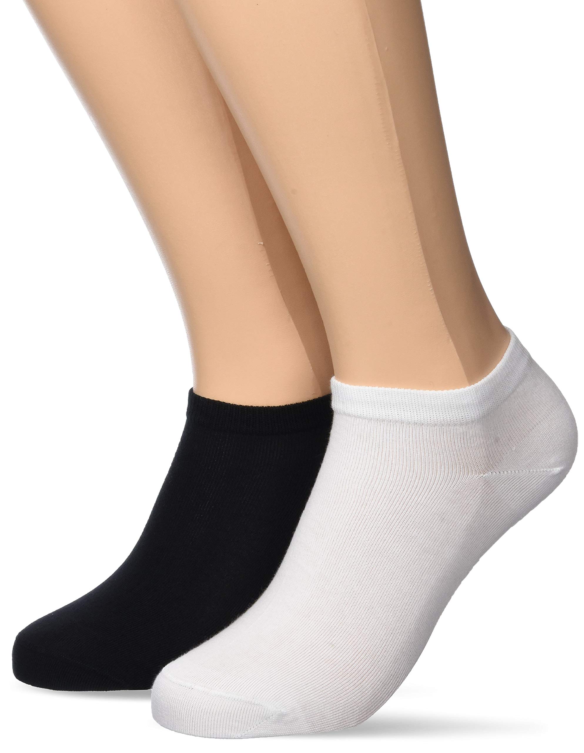 Dim Cotton Calzini Donna Corti Neri x2 Cotone