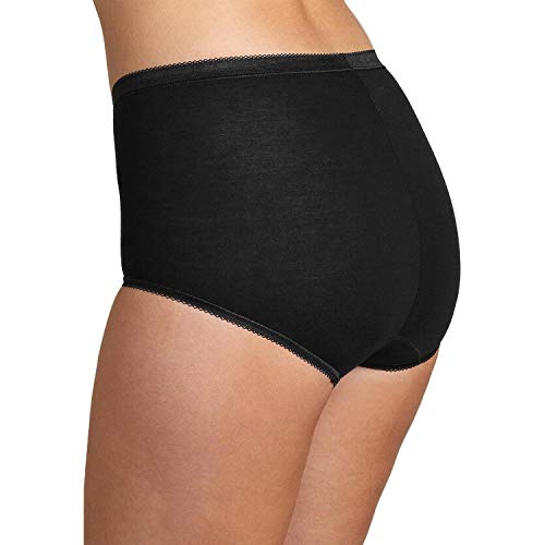 Sloggi Basic+ slip donna nero 4 pezzi cotone morbido