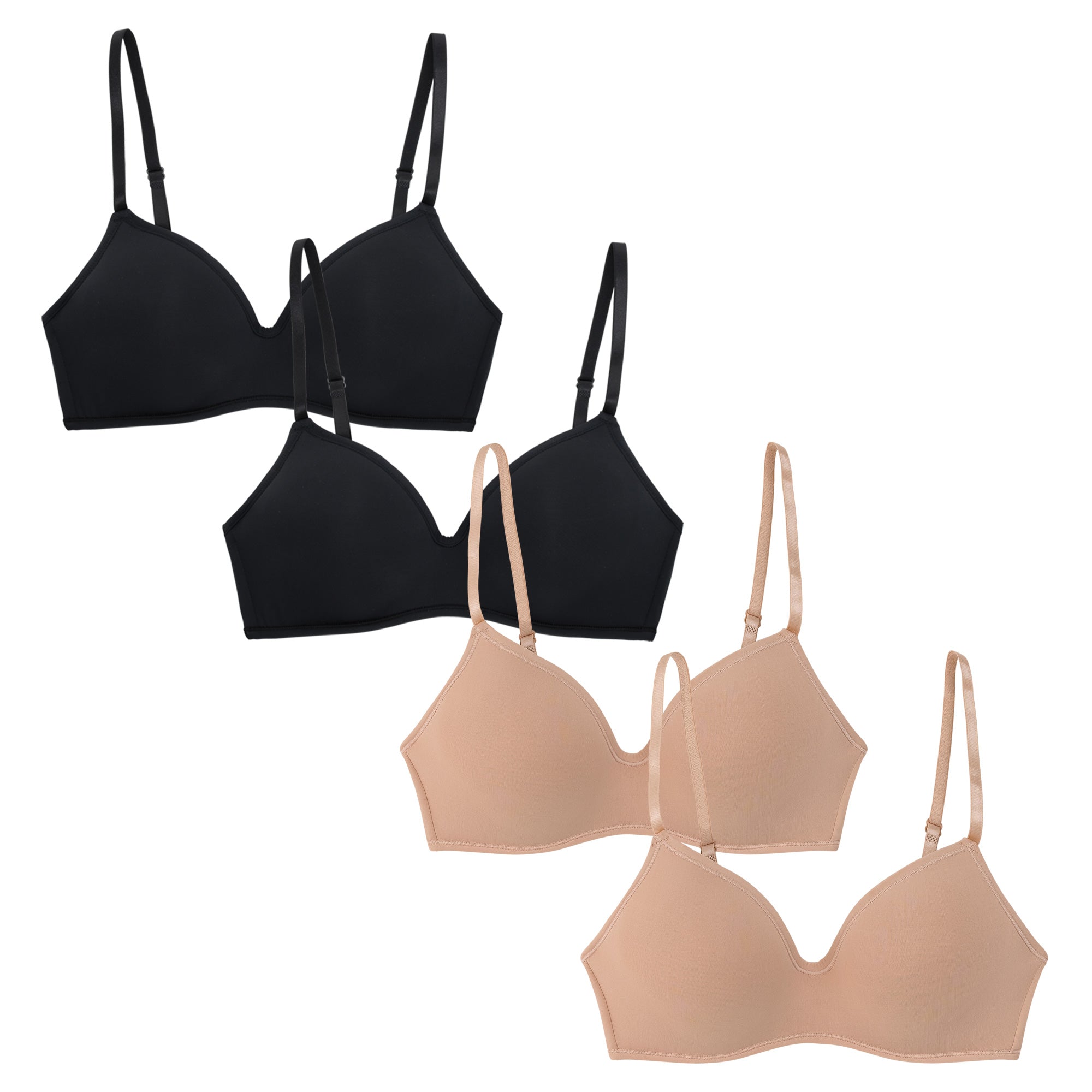 René Rofé Soft Foam reggiseno senza ferretto 36C 4 pezzi imbottito