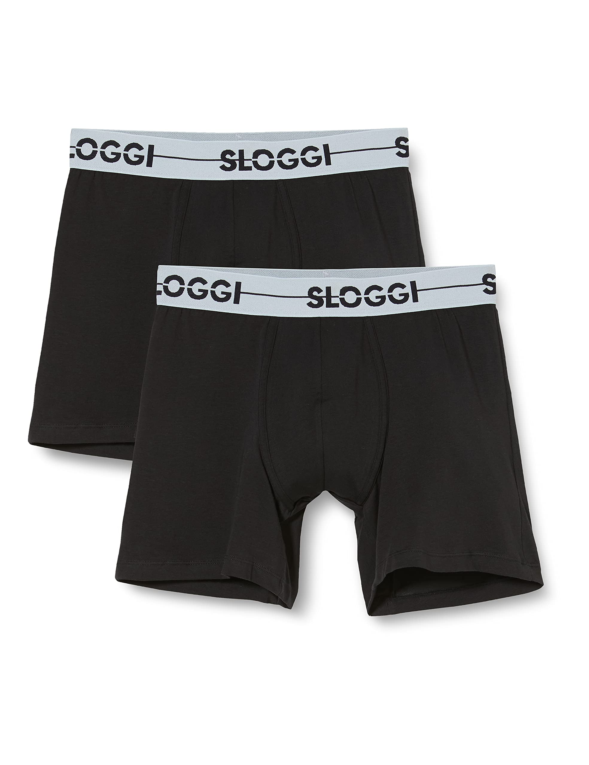 Sloggi Men Basic Boxer Uomo 2 Pezzi Cotone Elasticizzato
