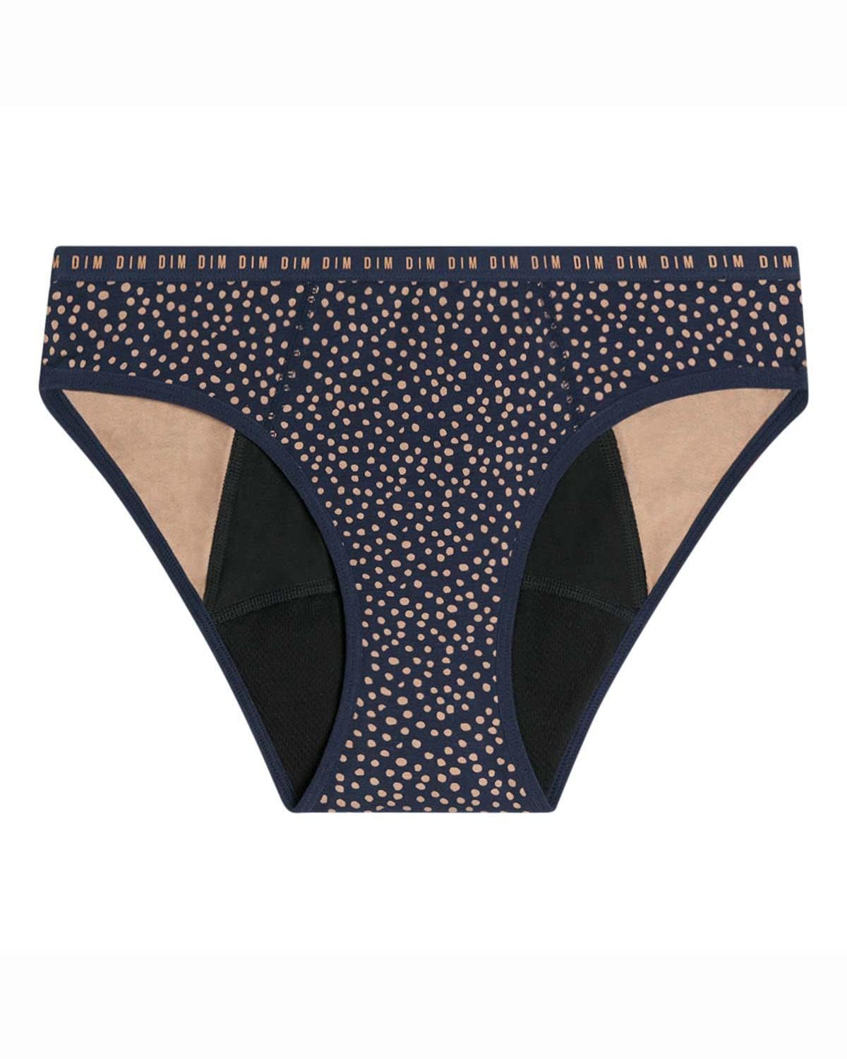 Dim Protect Slip Mestruale Donna Pois XS flusso abbondante
