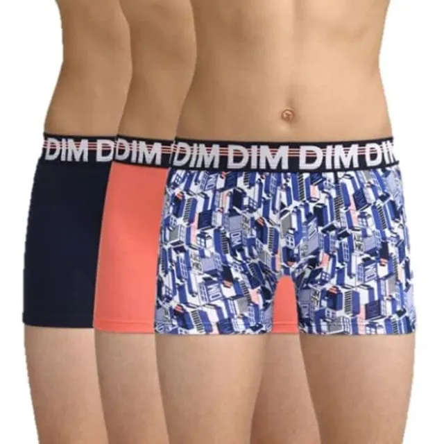 DIM Ecodim Mode boxer ragazzi corti cotone quotidiano