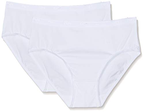 DIM Ecodim Maxi slip donna S bianco cotone bio 2 pezzi