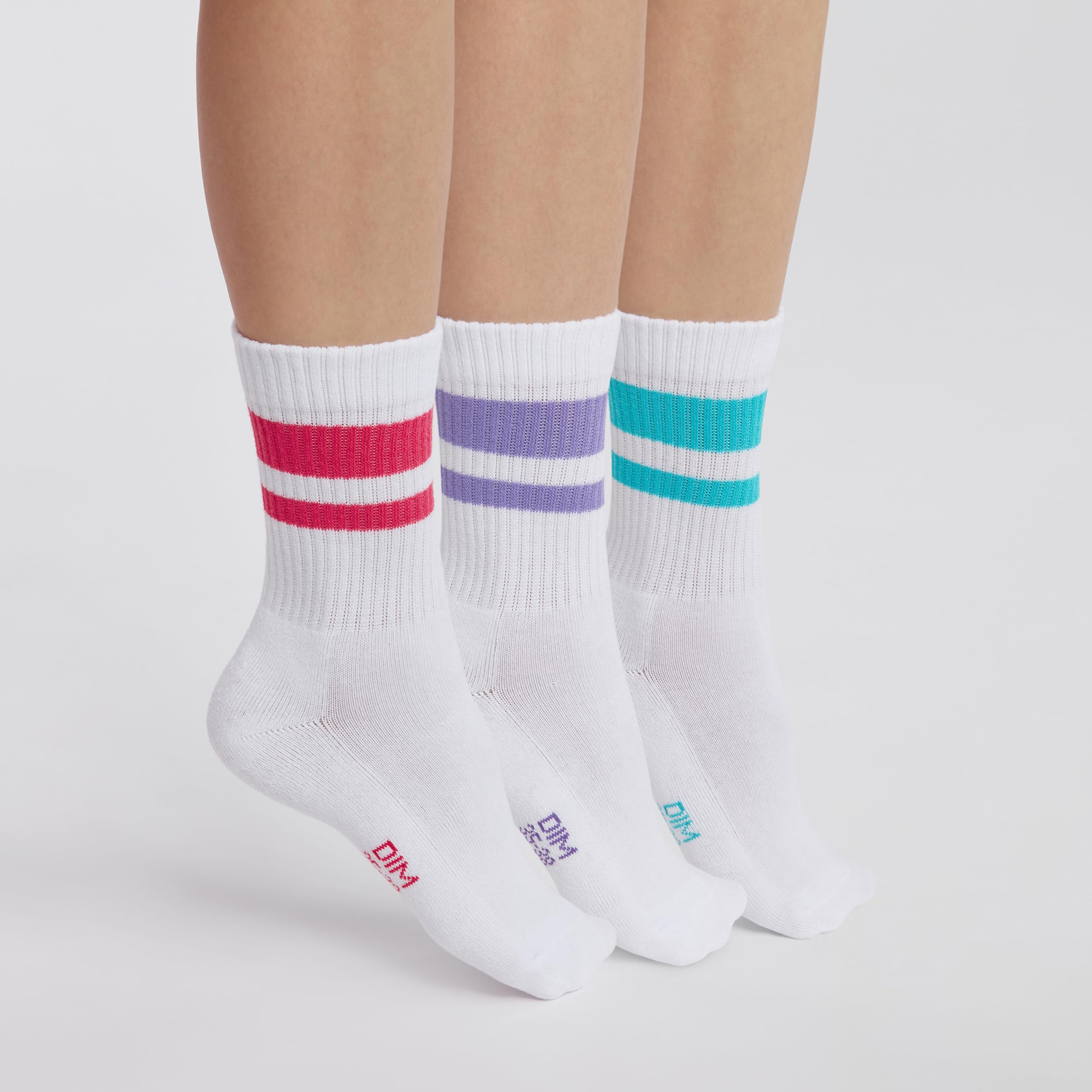 DIM Ecodim Sport Style X3 calze donna colorate