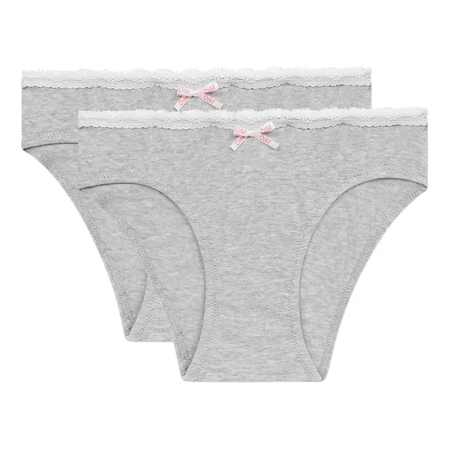 DIM Trendy Bikini Bambina x2 Cotone Vestibilità Comoda